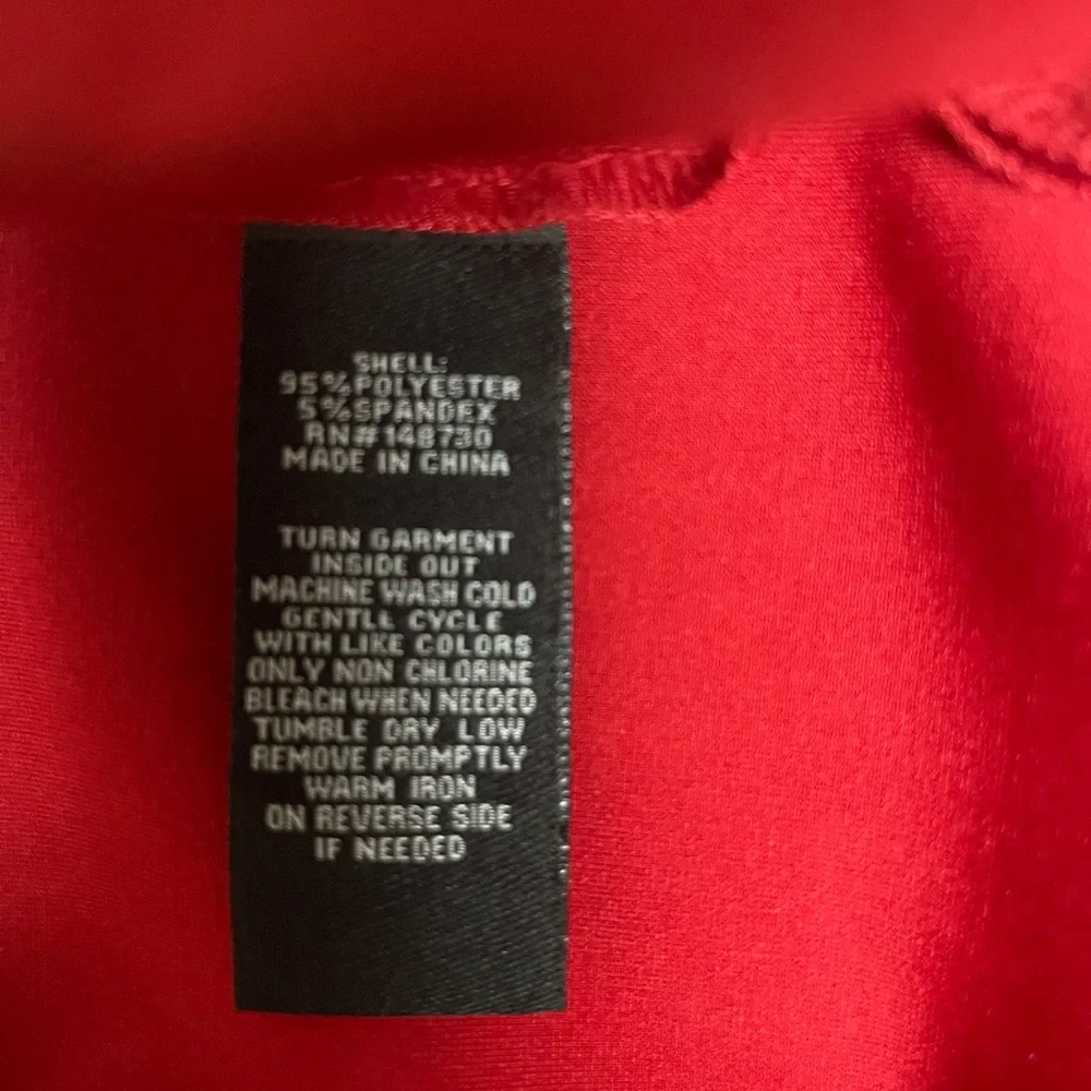 Ice Red Midi Dress - Picture 7 of 8